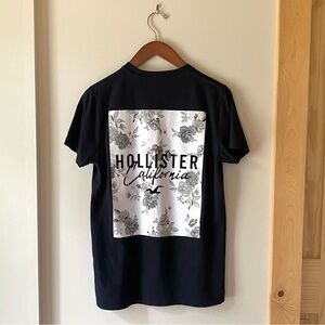 Hollister Floral Block Graphic Tee